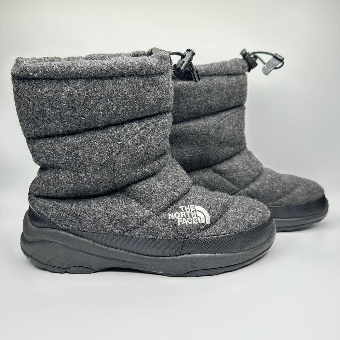 ほぼ綺麗☆ THE NORTH FACE 防寒ブーツ グレー 24cm