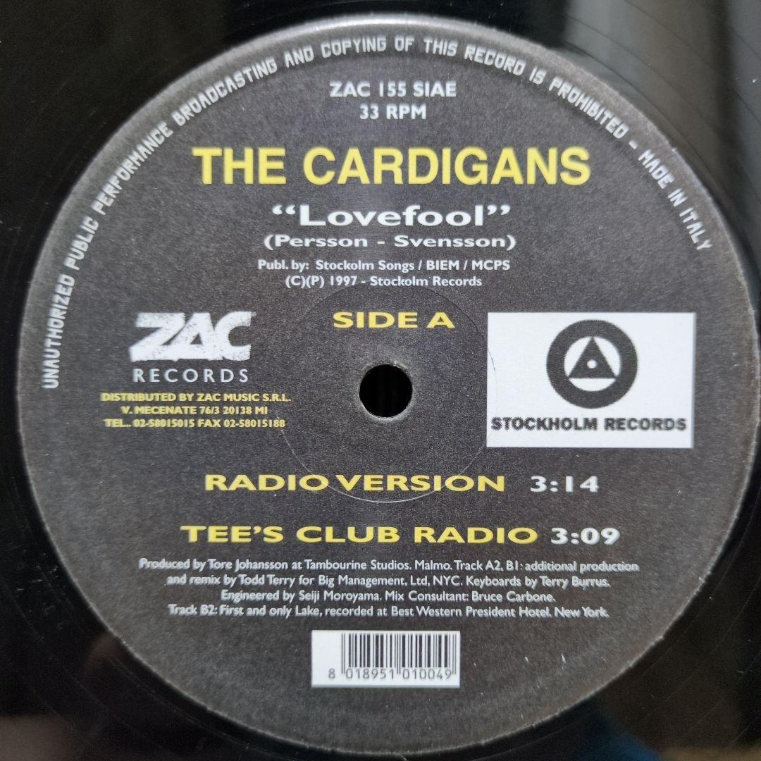 ☆THE CARDIGANS / Lovefool / 12インチ