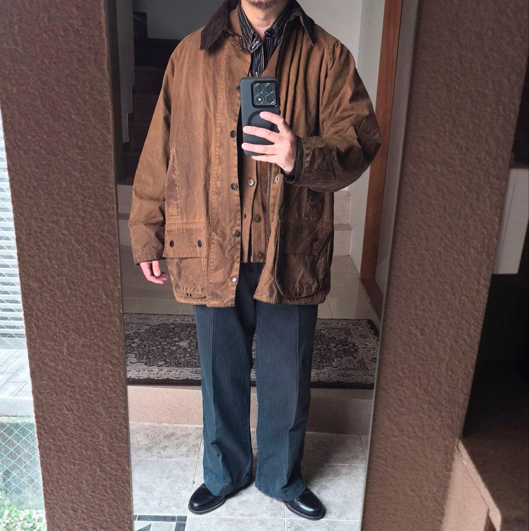 I*n様 希少　廃盤　Barbour MOORLAND　ムーアランド　 ブラウン