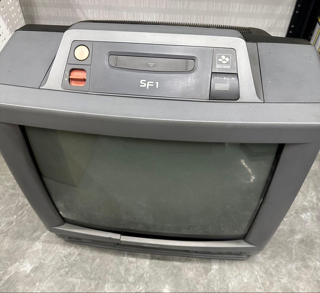 SHARP21型 スーパーファミコン内蔵テレビ　21G-SF1【ジャンク品】