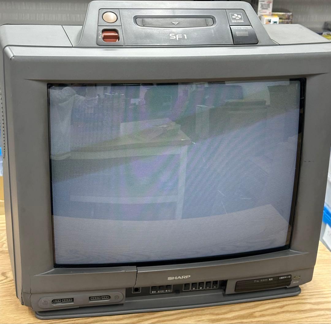 SHARP21型 スーパーファミコン内蔵テレビ　21G-SF1【ジャンク品】