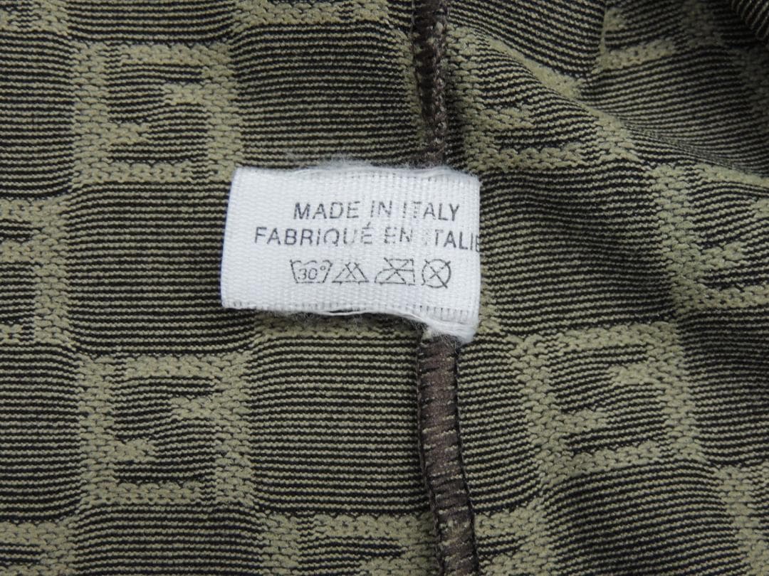 VINTAGE FENDI ズッカ柄 ストレッチ ジャージー 半袖 カットソー