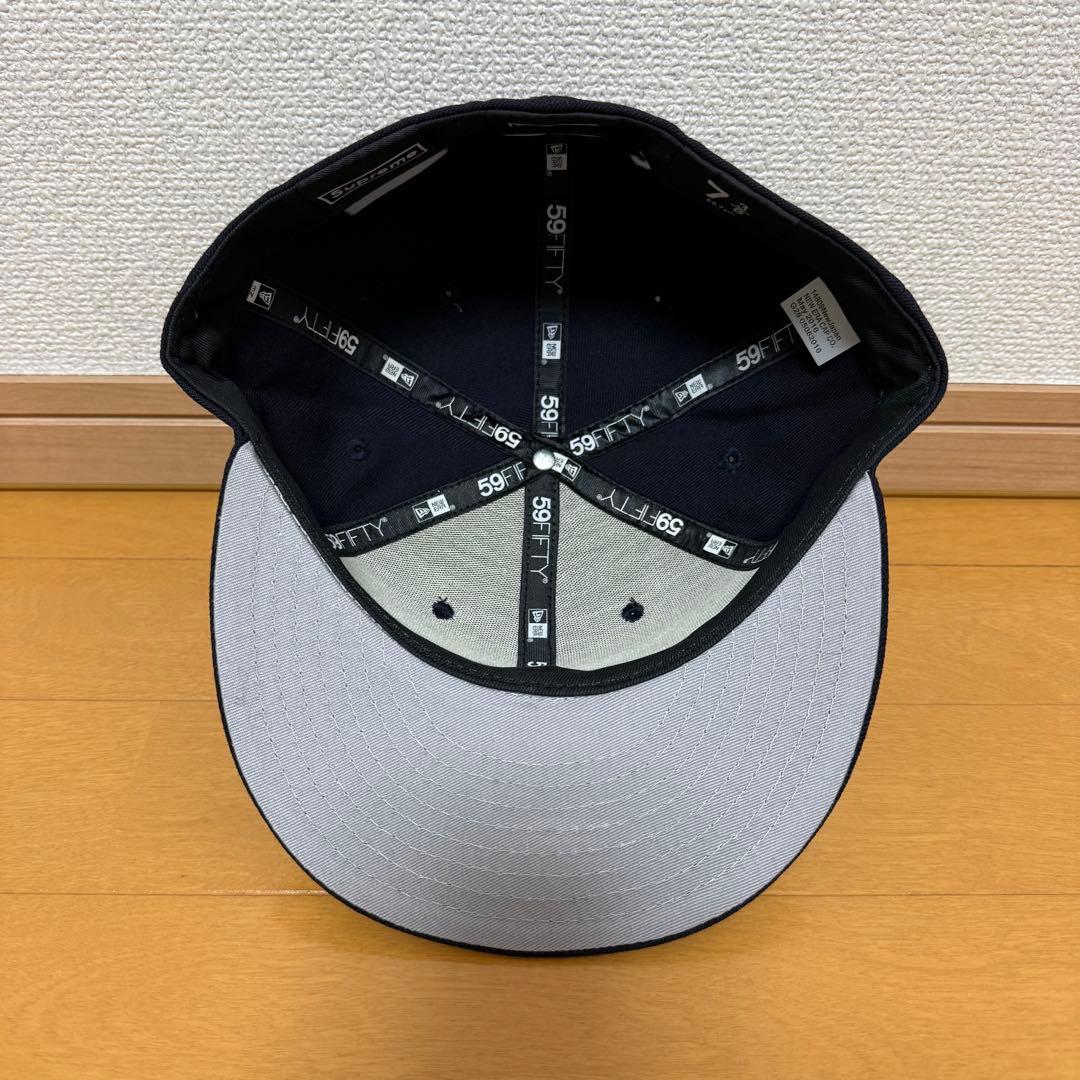 未使用 Supreme R.I.P. New Era ネイビー 16aw