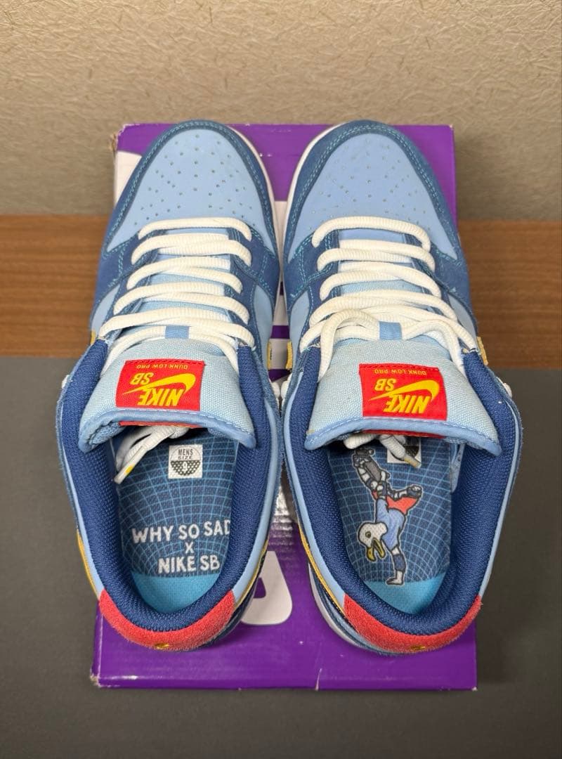 Why So Sad? × Nike SB Dunk Low ワイソーサッド