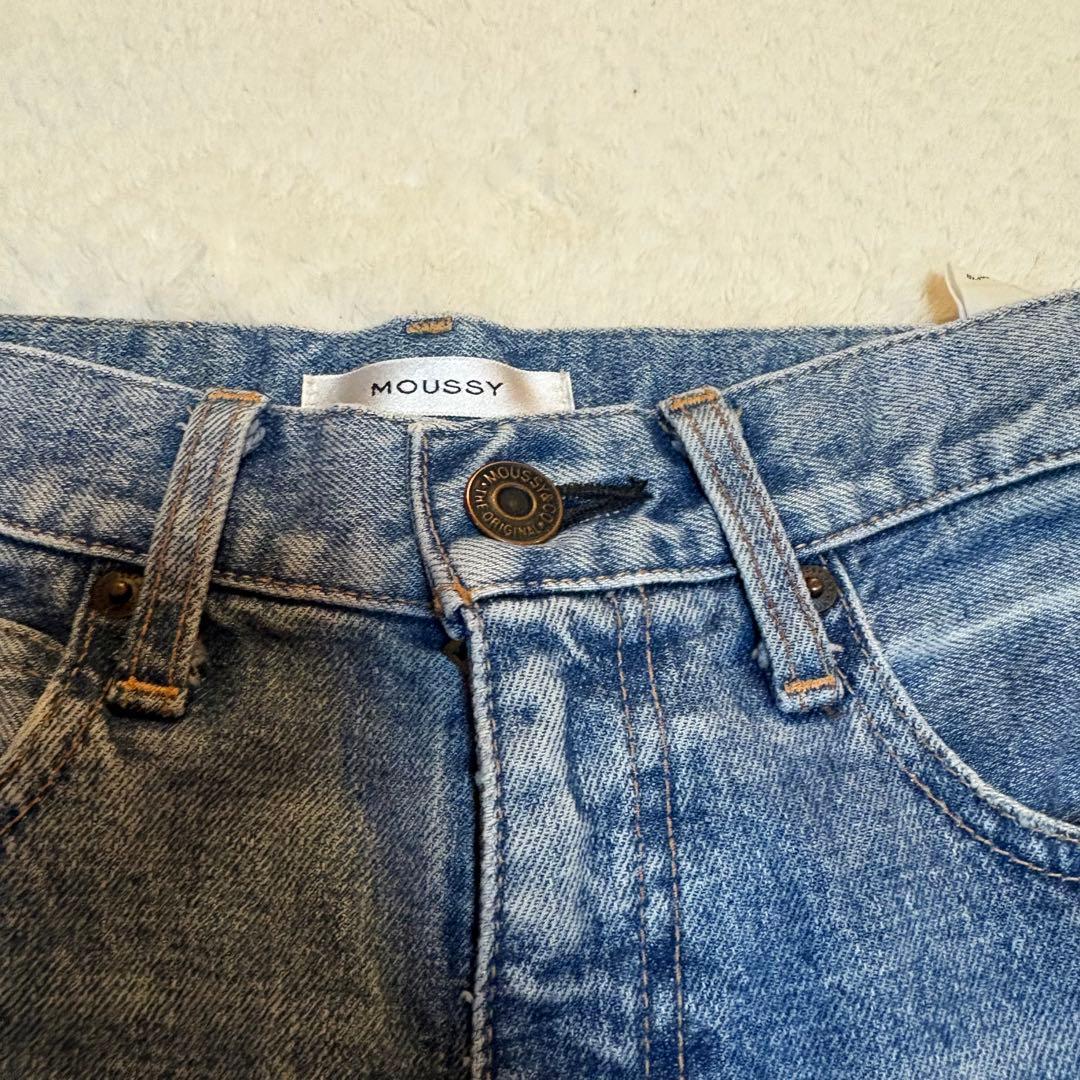 MOUSSY マウジー フレアデニム フレアパンツ 25