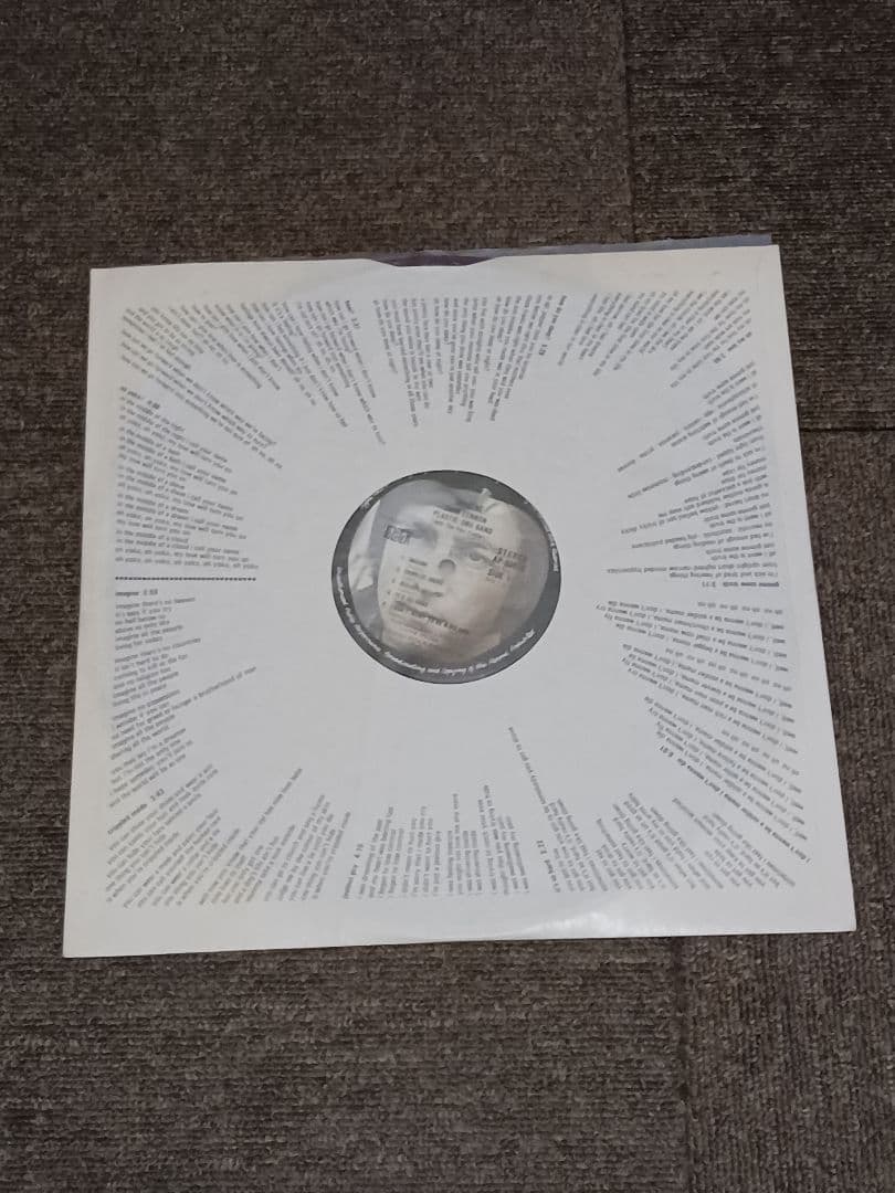 ジョン・レノン レコード『イマジン 』AP-80370　赤盤　希少　東芝音楽工業