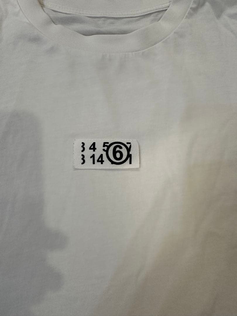 MM6 Maison Margiela ホワイト Tシャツ Mサイズ