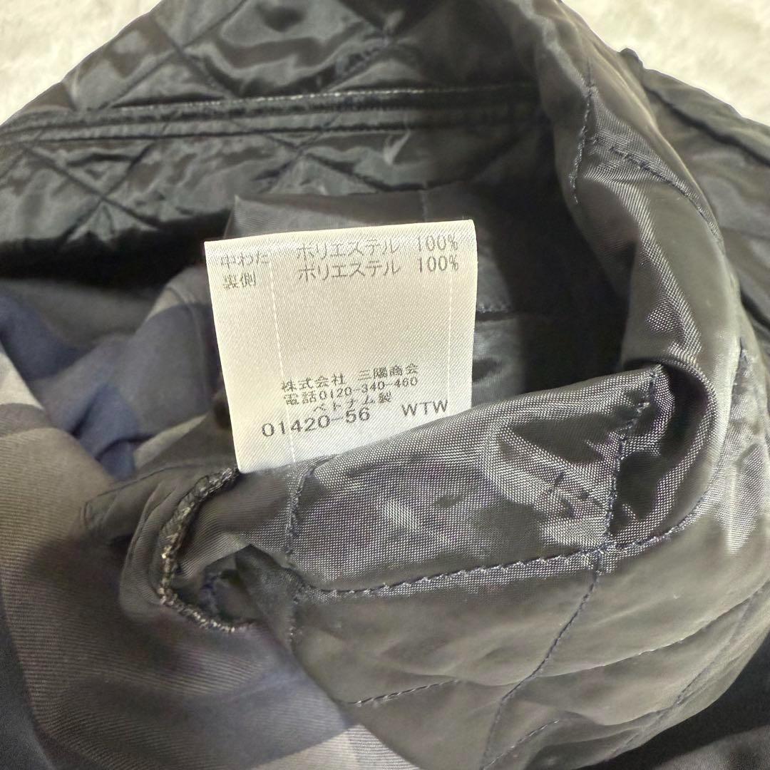 極美品　ブラックレーベルクレストブリッジ ライナー付 トレンチコート 2way