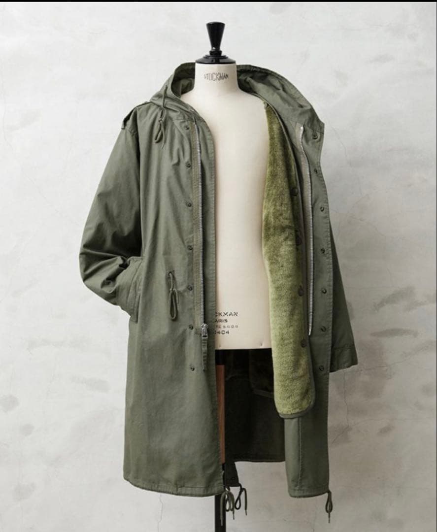 5409Mヒューストン米軍 M-51パーカモッズコート青島コートHOUSTON
