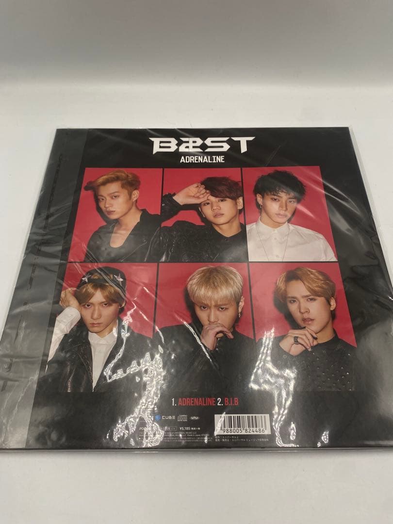 BEAST「ADRENALINE」完全生産限定盤（アナログサイズジャケット仕様）