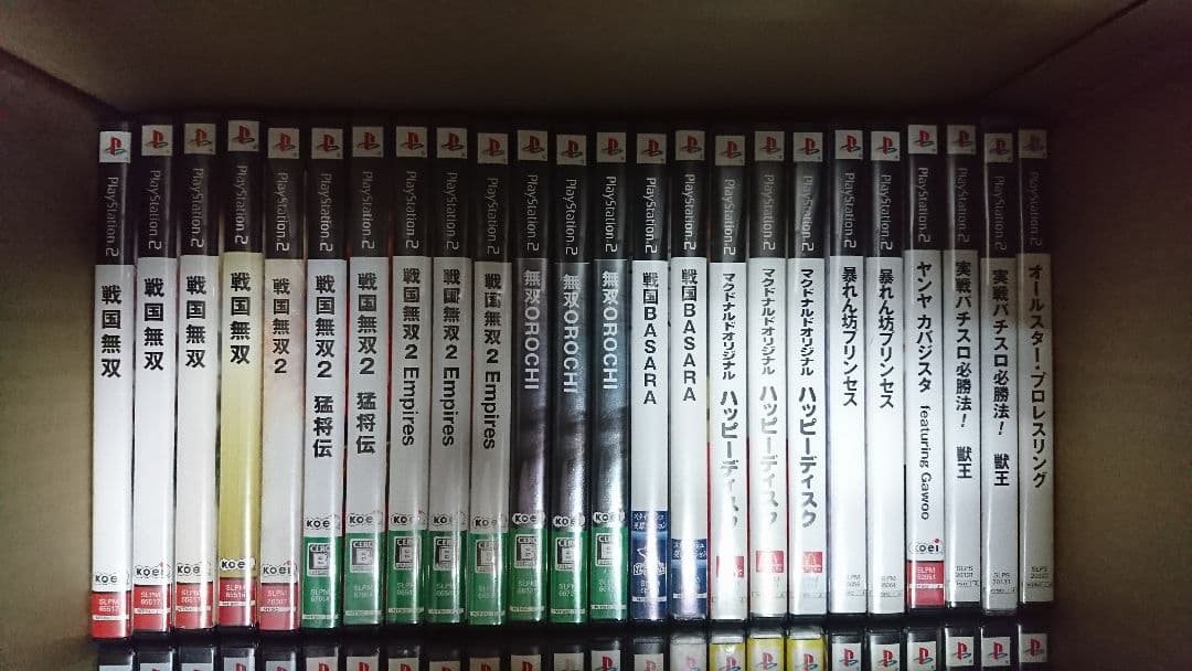 PS2ソフト約200本まとめ売りその③（ジャンク）