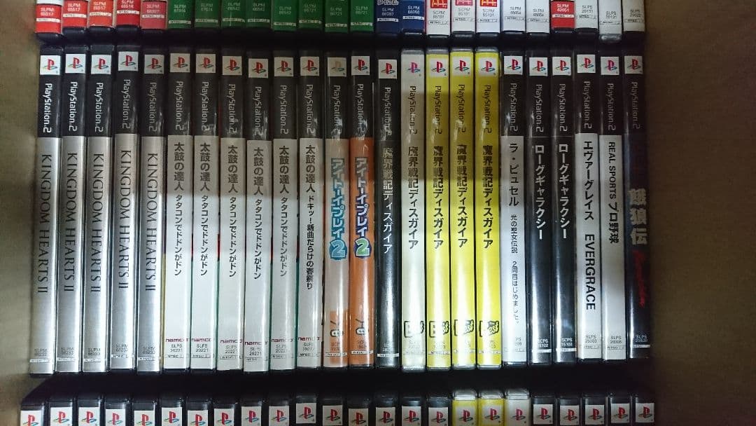 PS2ソフト約200本まとめ売りその③（ジャンク）
