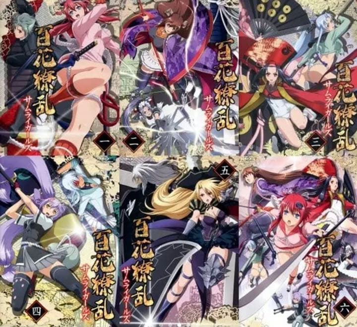百花繚乱 サムライガールズ+サムライブライド DVD全巻完結セット