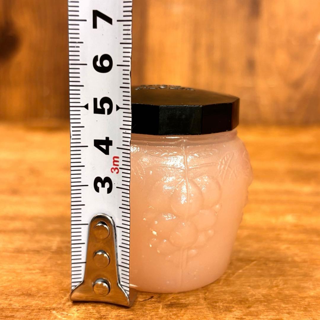 レトロ アンティーク ALMONPAPAYA アモンパパヤ 瓶 蓋深緑 瓶底A