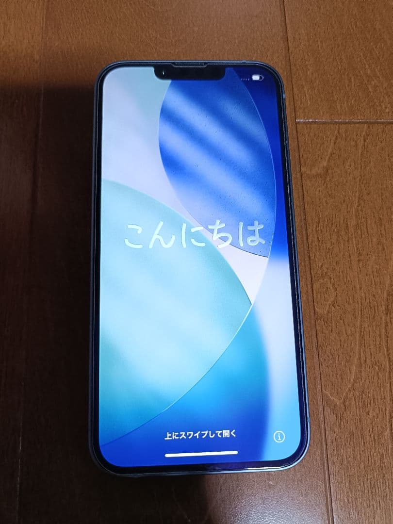 【美品】iPhone14 128GB ブルー　MPVJ3J/A SIMフリー