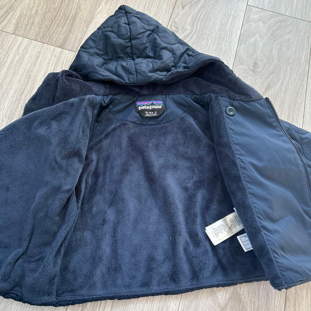 patagonia キルテッド・パフ・ジャケット ジョガーズ12-18M