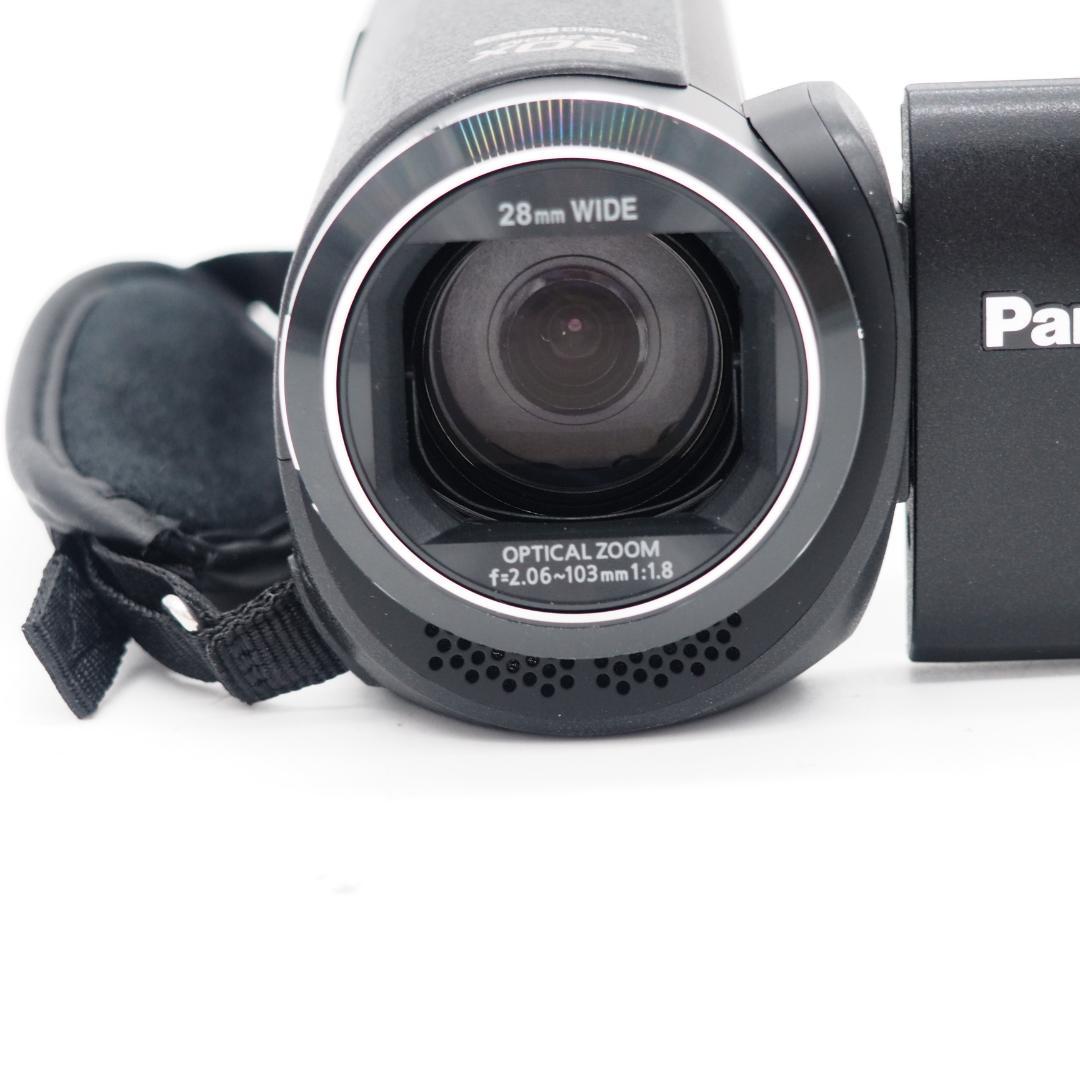 Panasonic HDビデオカメラ 内蔵メモリー64GB HC-V495M-K