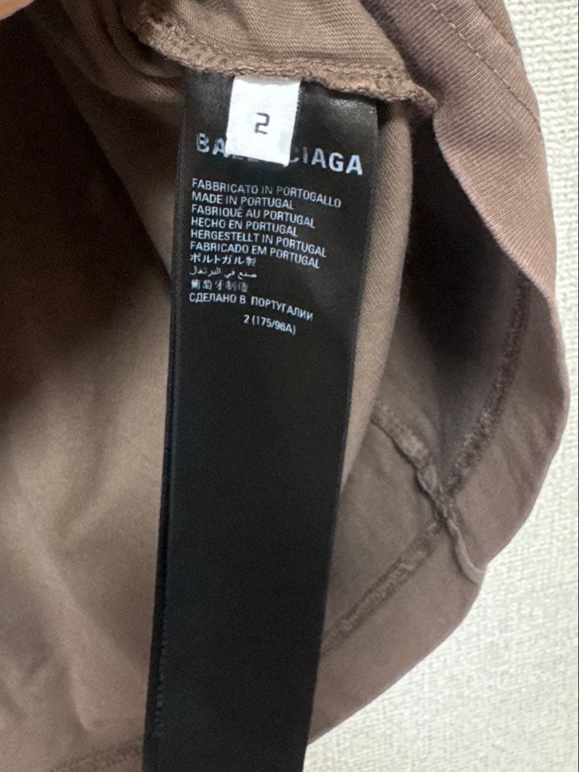 ⭐️3月末まで限定【BALENCIAGA】Tシャツ UNIFIT サイズ2【M】