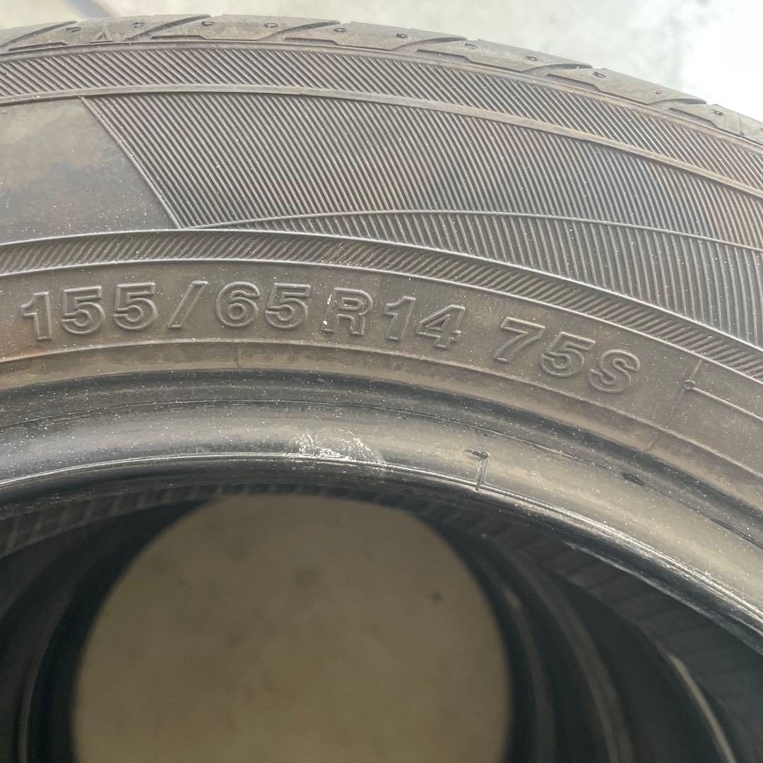 ゴン155/65R14 24年製　中古　4本　送料込み