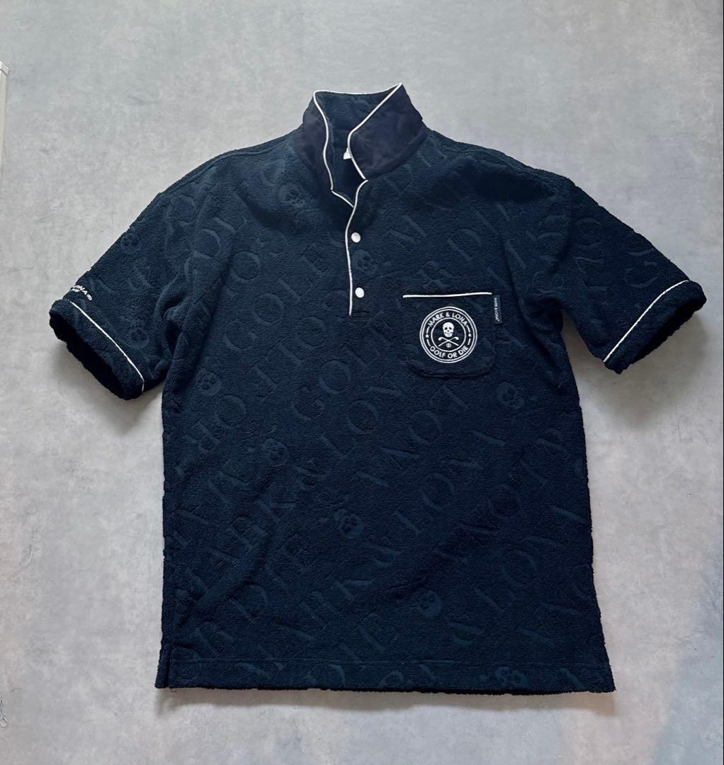 美品 ★ MARK&LONA セットアップ ポロシャツ ショーツ 黒 正規品