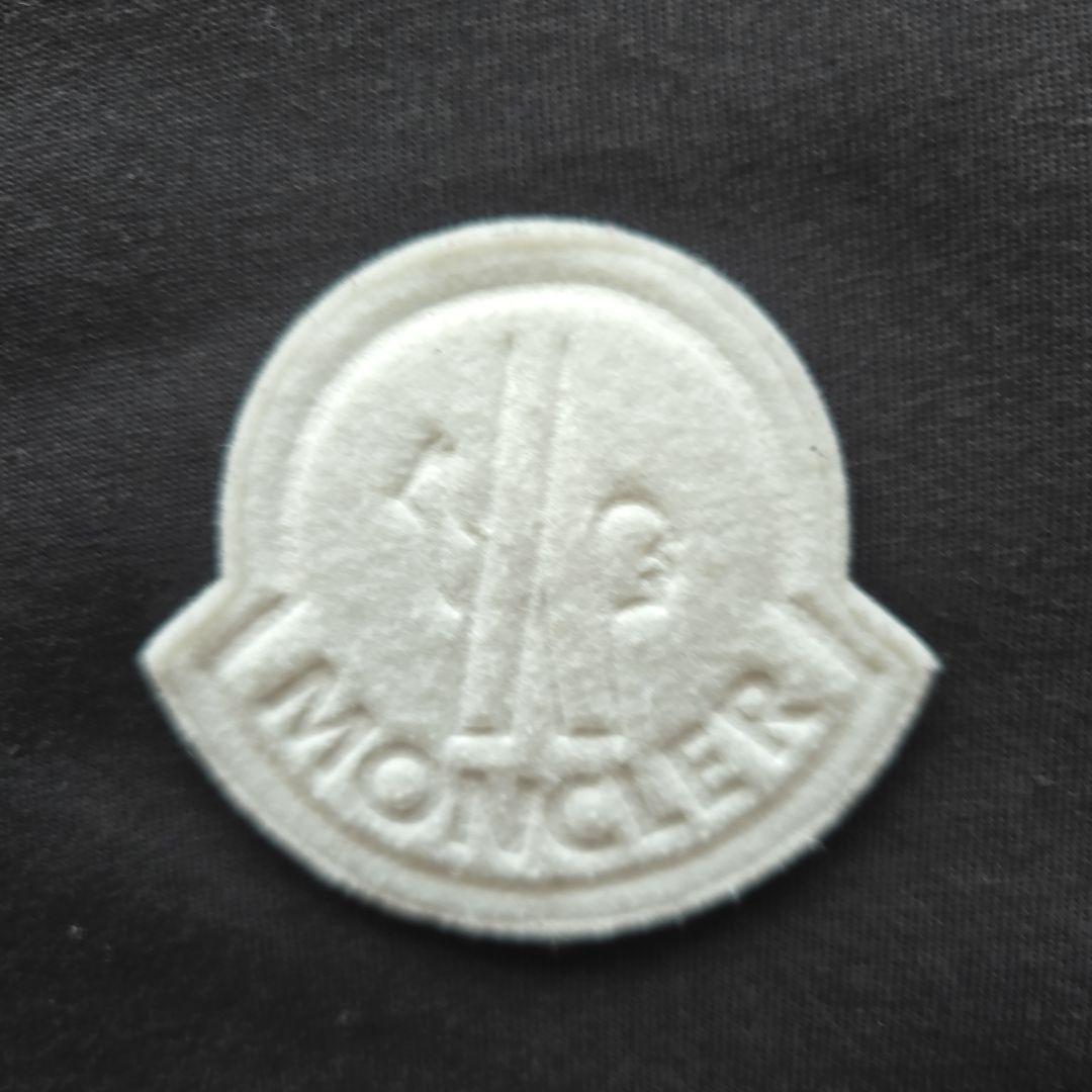 【美品】MONCLER ブラック Tシャツ Lサイズ