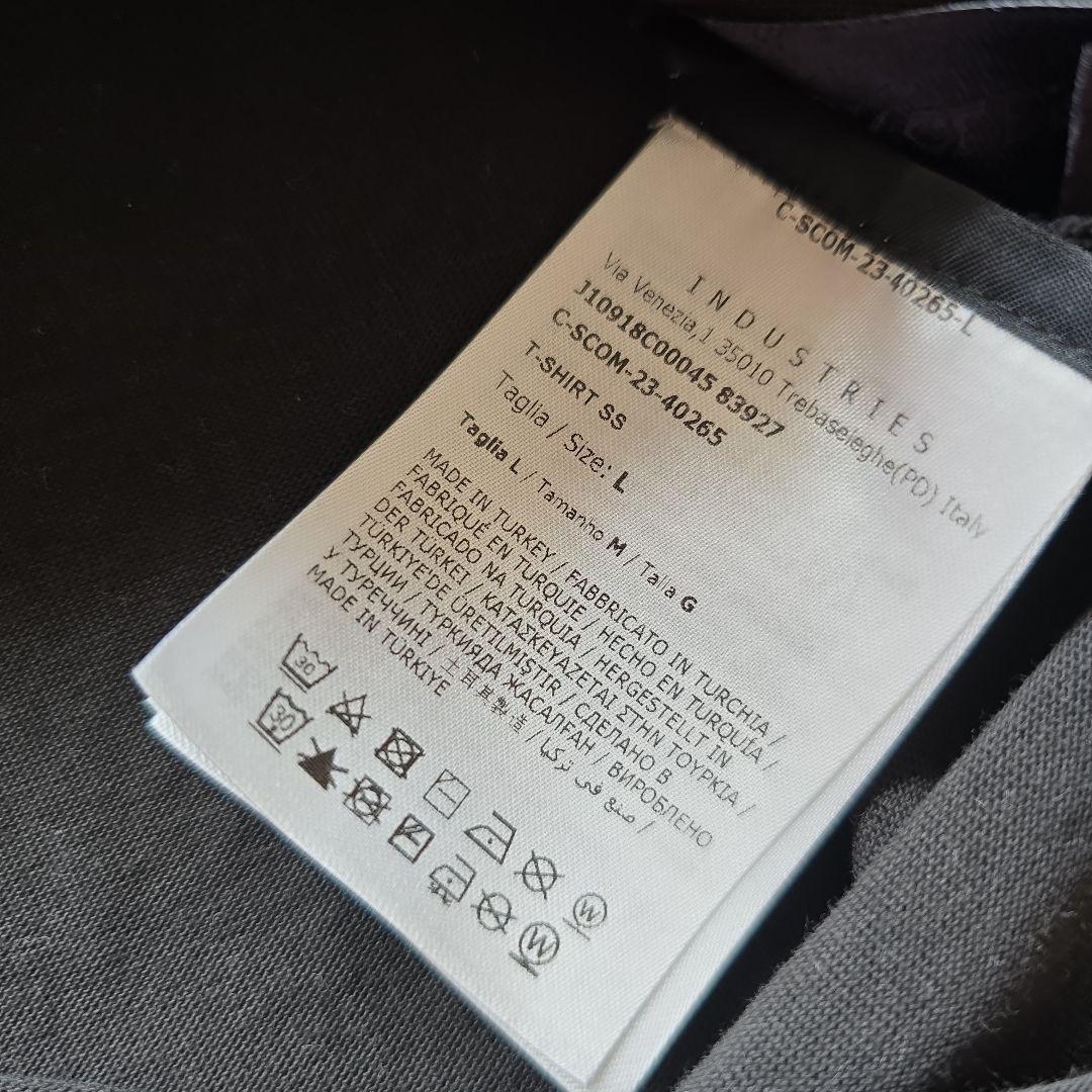 【美品】MONCLER ブラック Tシャツ Lサイズ