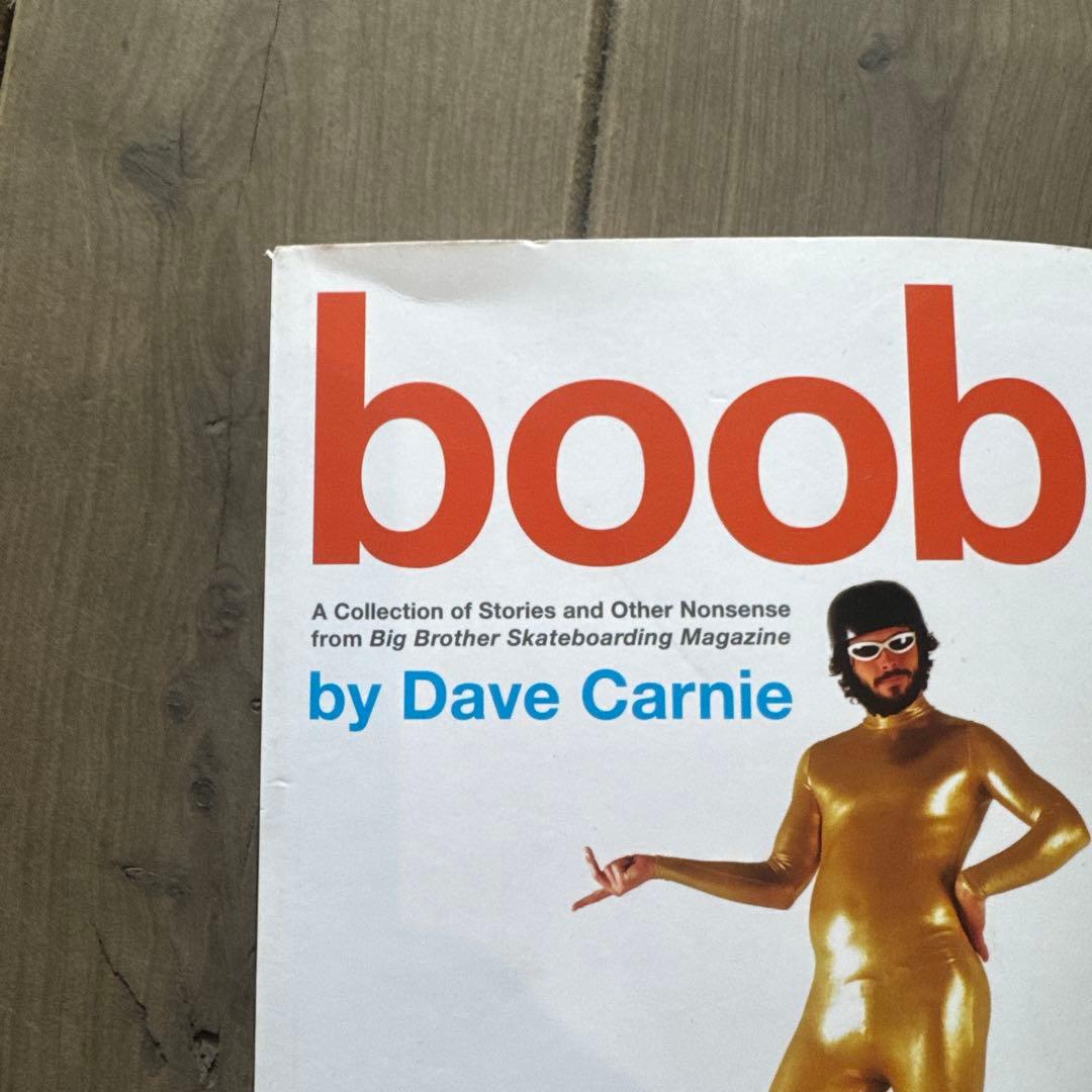 boob by Dave Carnie スケートボード　ブック