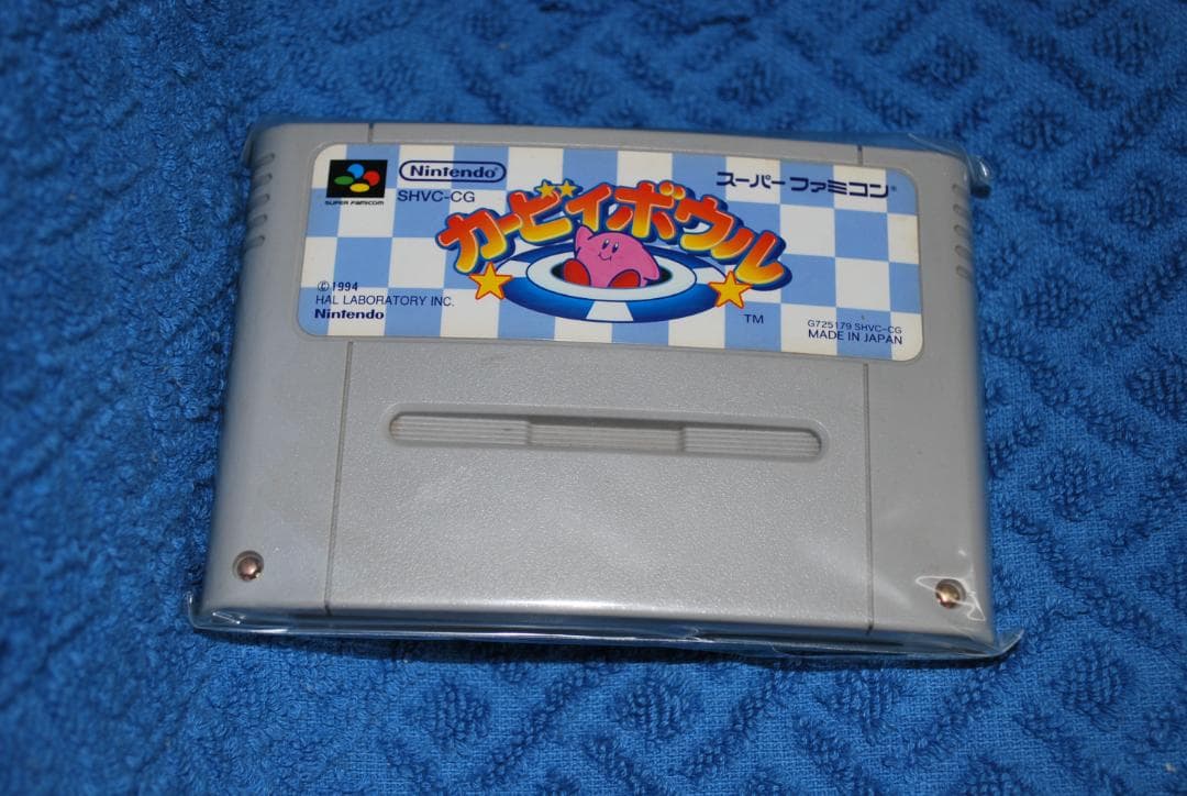 SFCソフト「カービィボウル」中古動作品の出品です。