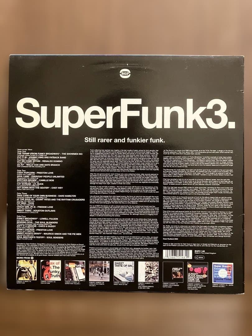 最強レアグルーヴコンピ　superfunk　１～4セット