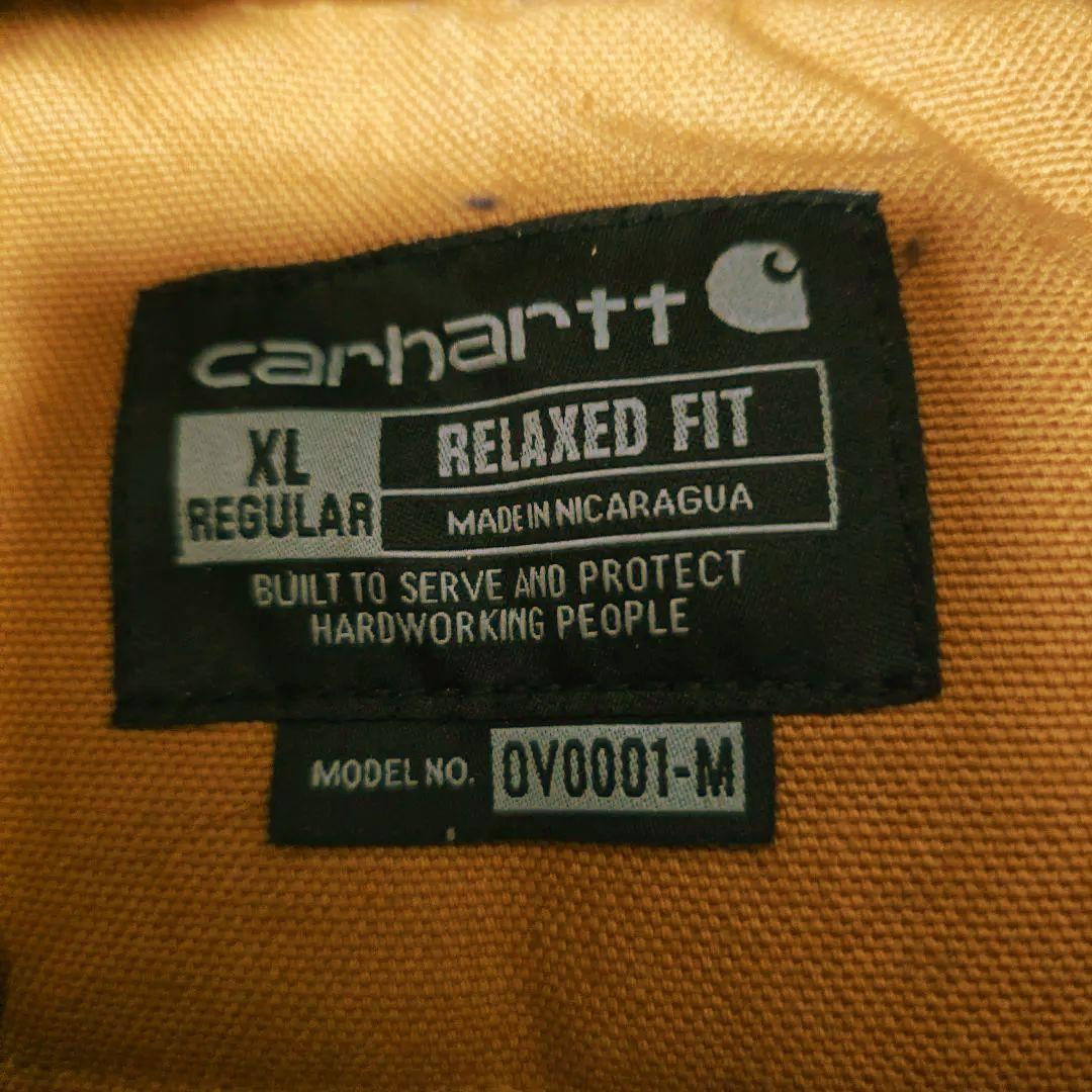 carhartt XL ダック ワークベスト リラックスフィット