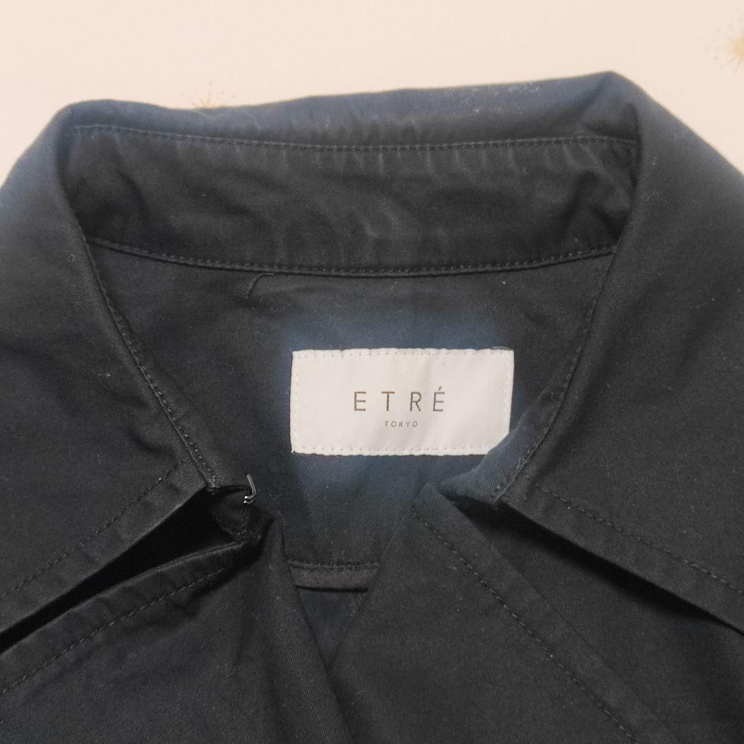 エトレ　ETRE Tokyo ショートトレンチコート　M　ブラック