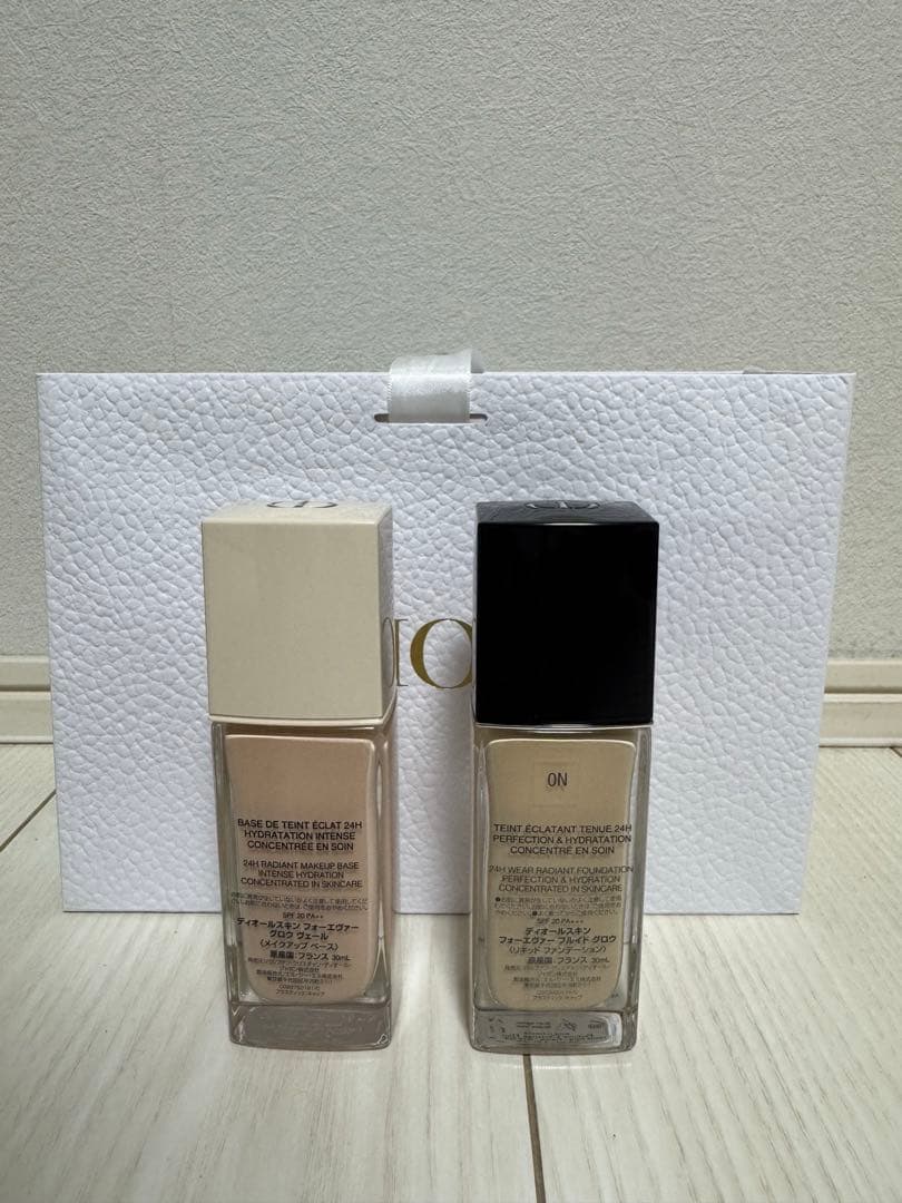 Dior フォーエバー リキッドファンデーション 0N & 下地
