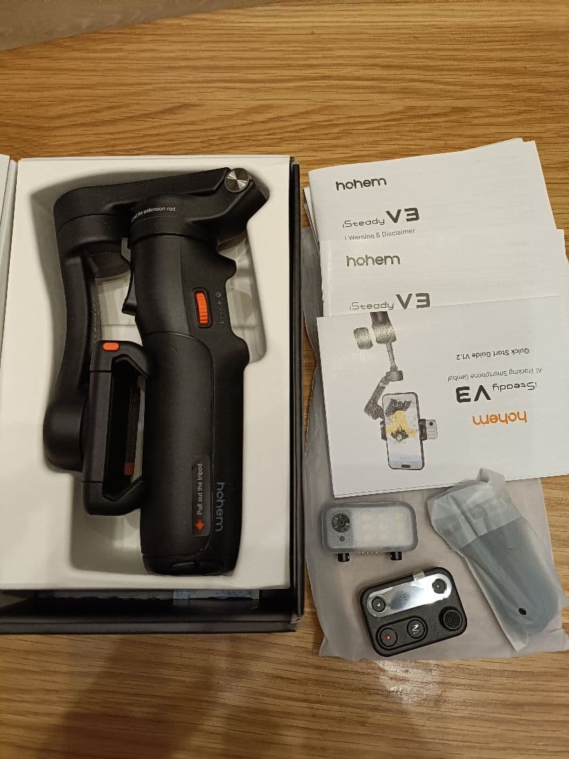 hohem iSteady V3 スマホジンバル AI自動追跡 スタビライザー