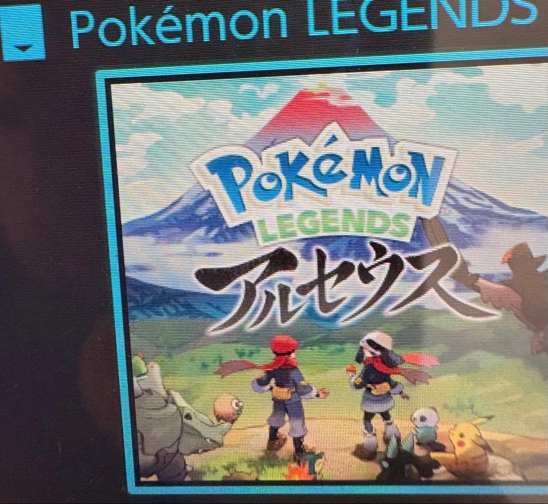 Switchソフト　ポケモンレジェンズ アルセウス & スーパーマリオパーティ