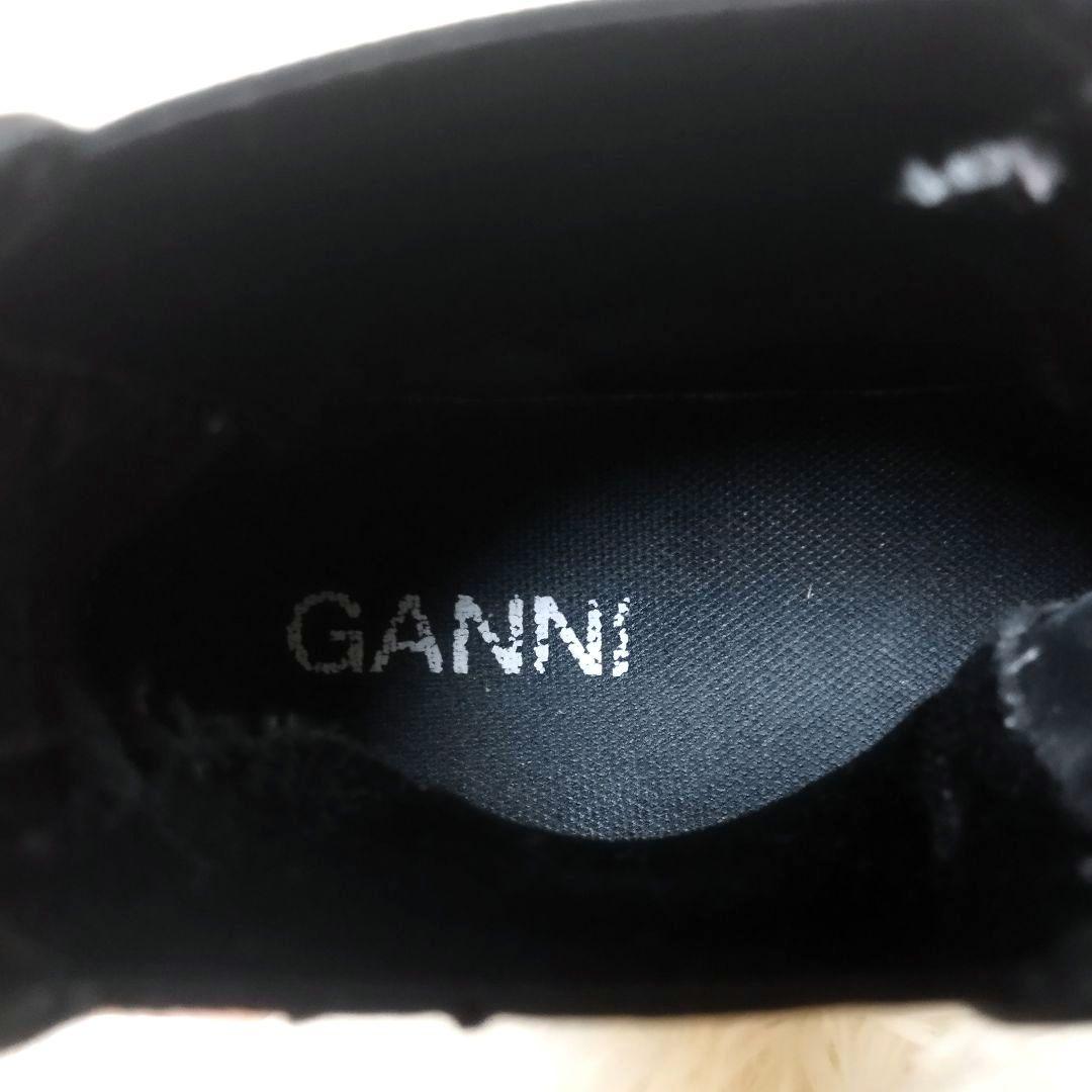 GANNI ガニー サイドゴアブーツ ラバーアンクルブーツ チェルシーブーツ