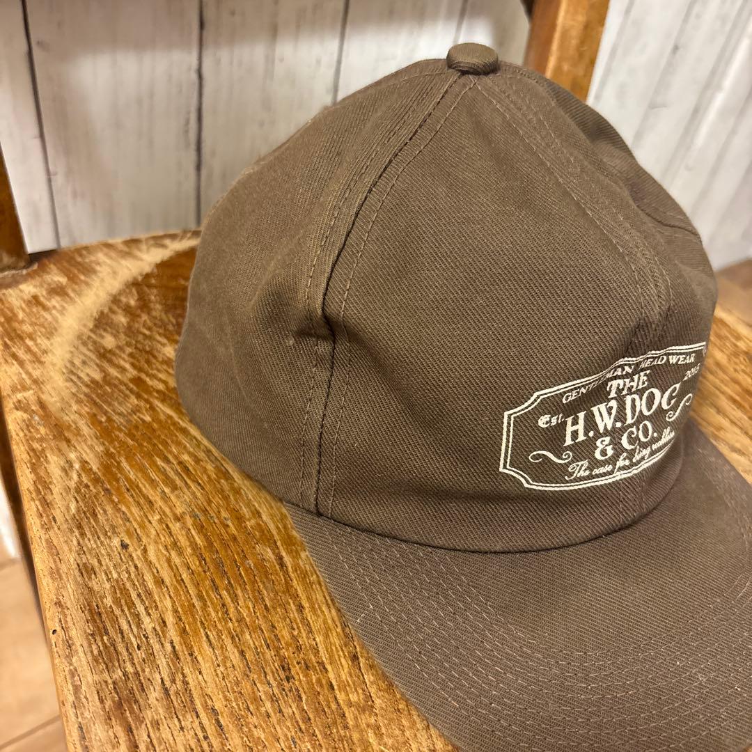 THE H.W.DOG & CO. ブラウンキャップ
