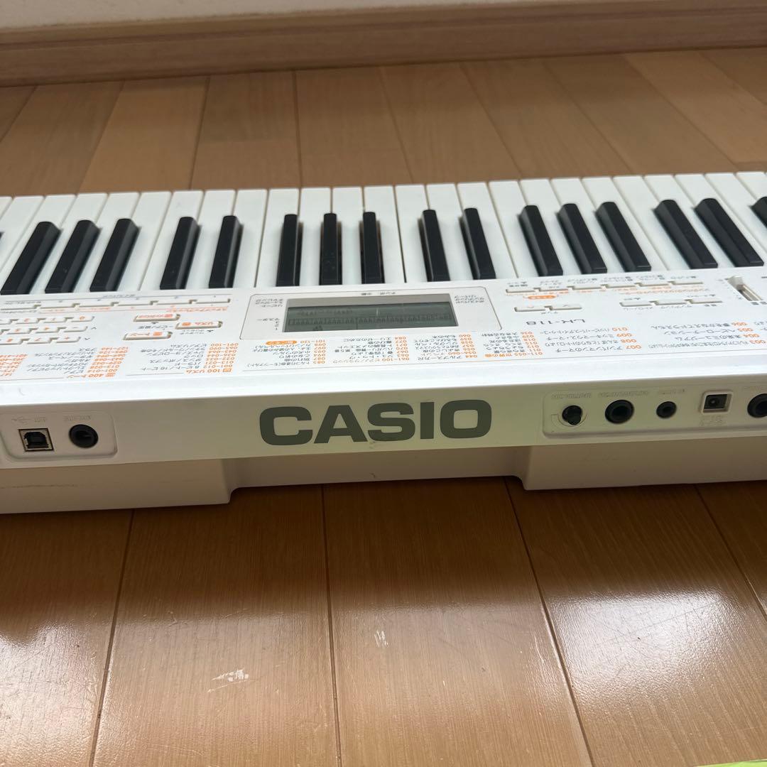 CASIO カシオ　LK-118 キーボード　電子ピアノ