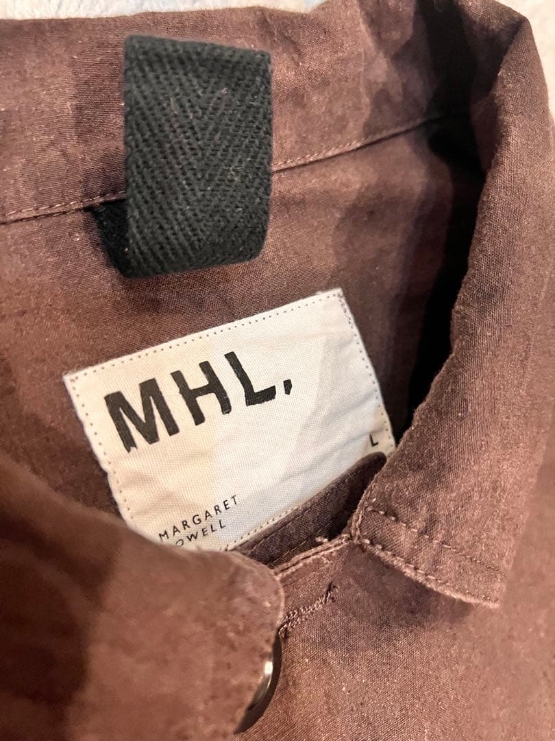 【MHL】OVERDYE MELANGE COTTON LINEN
