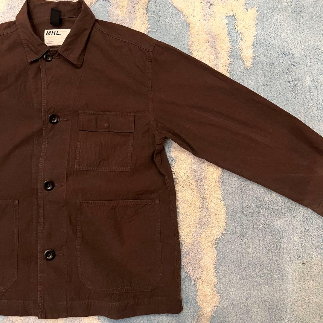 【MHL】OVERDYE MELANGE COTTON LINEN