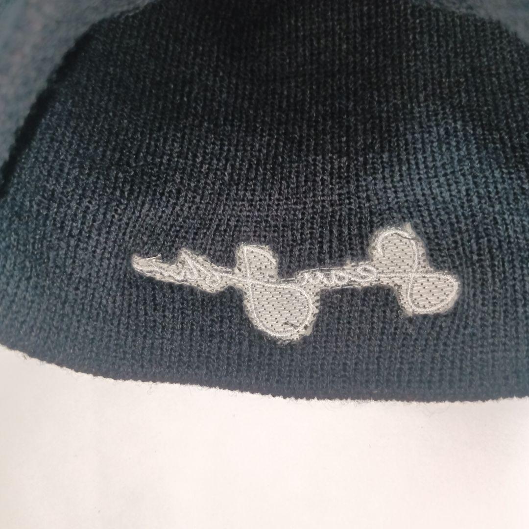 Sean John ショーンジョン ブラック ビーニー ニット帽 美品