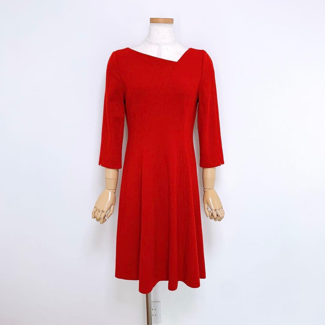 【美品✨】定価50,000円❤️アナイ✨サイズ36✨ウールワンピース✨日本製