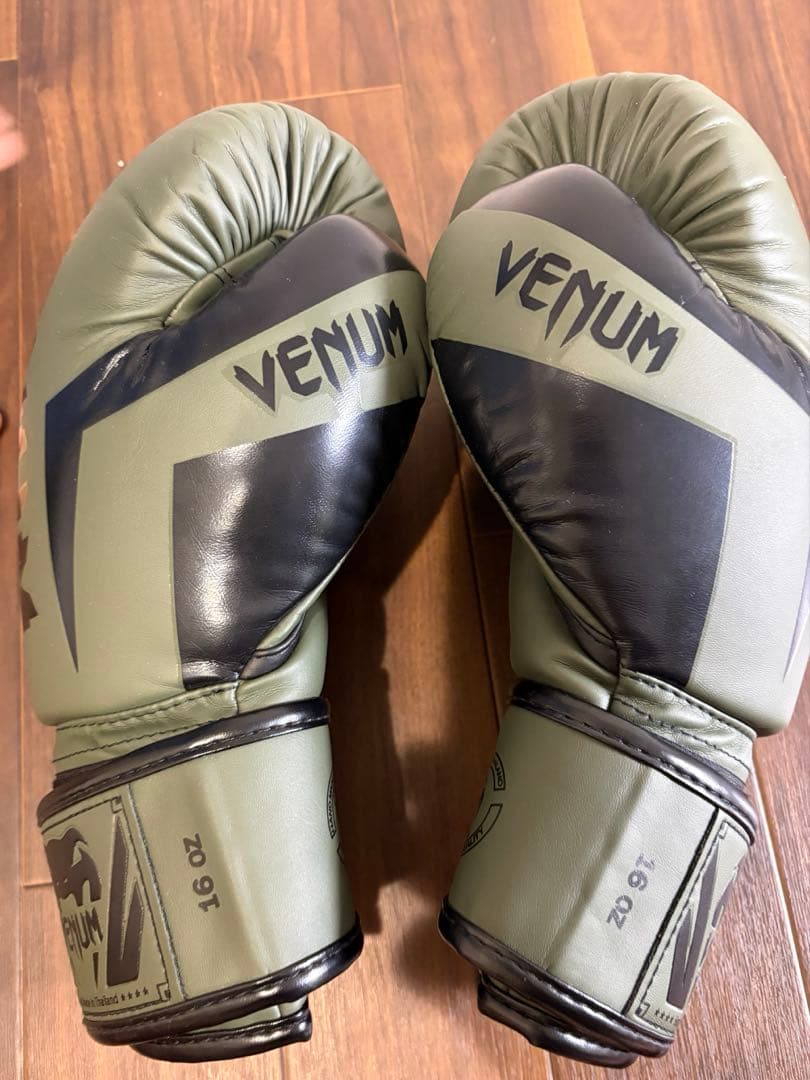 venum グローブ 16oz elite カーキ