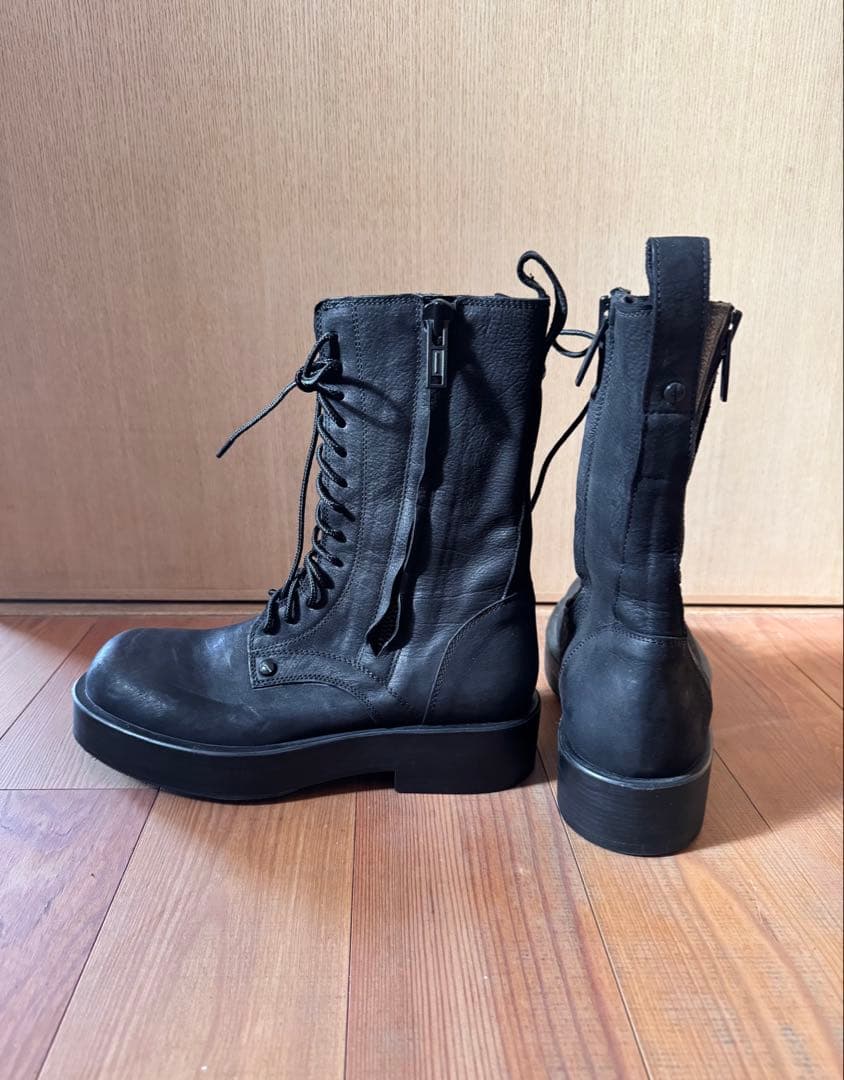 ANN DEMEULEMEESTER ブーツ 未使用 37ハーフ