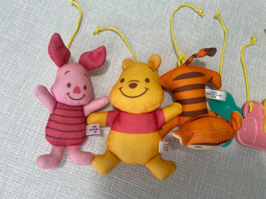 美品【プーメリー】くまのプーさん えらべる回転6WAYジムにへんしんメリー