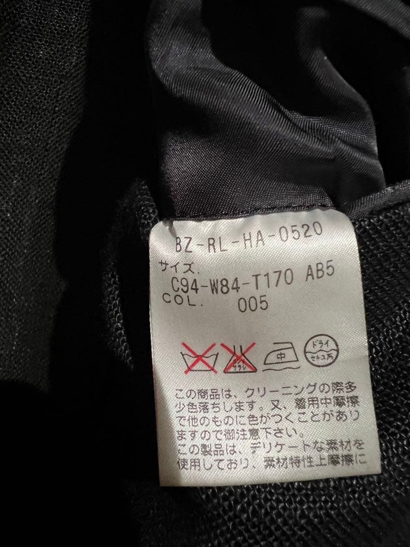 Polo by Ralph Lauren ブラックテーラードジャケット　麻