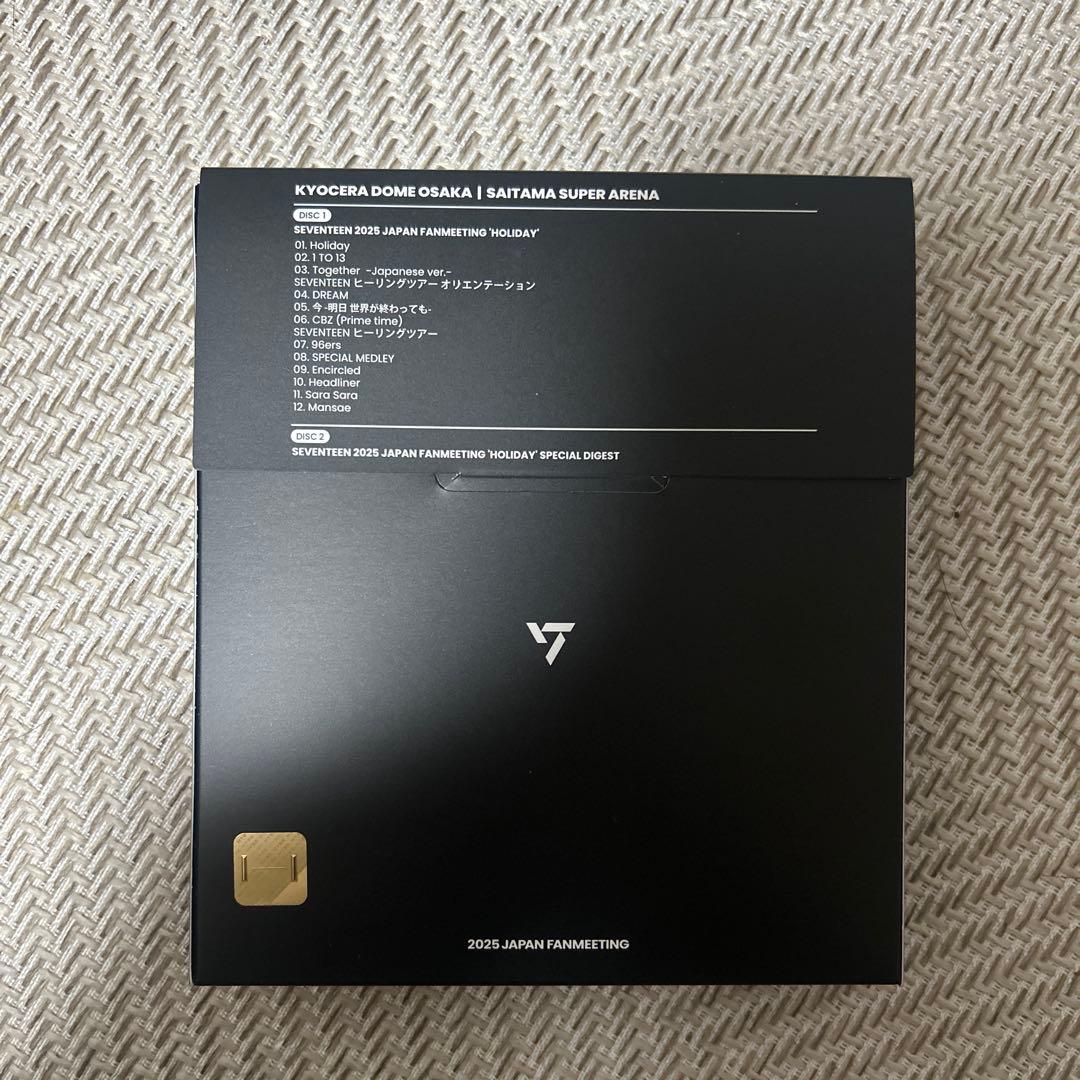 SEVENTEEN HOLIDAY Blu-ray 特典クリアファイル付　セブチ