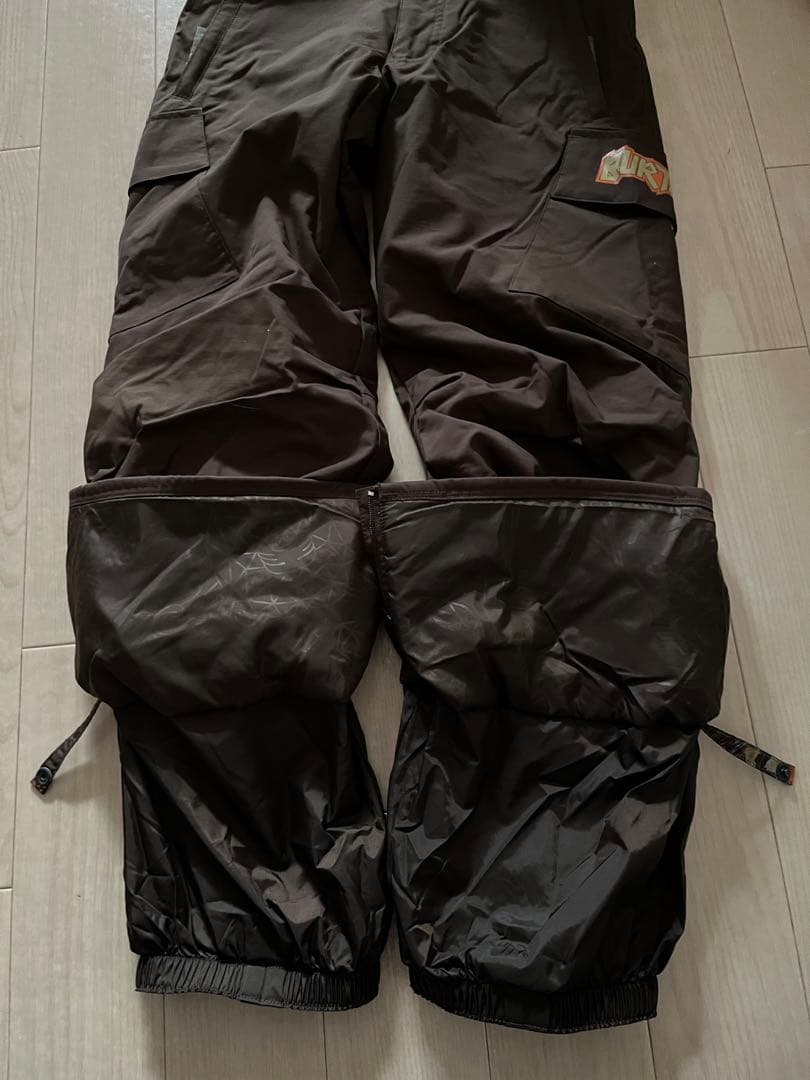 バートン　ジュニアL スノーウエアパンツ　BURTON DRY RIDE こげ茶