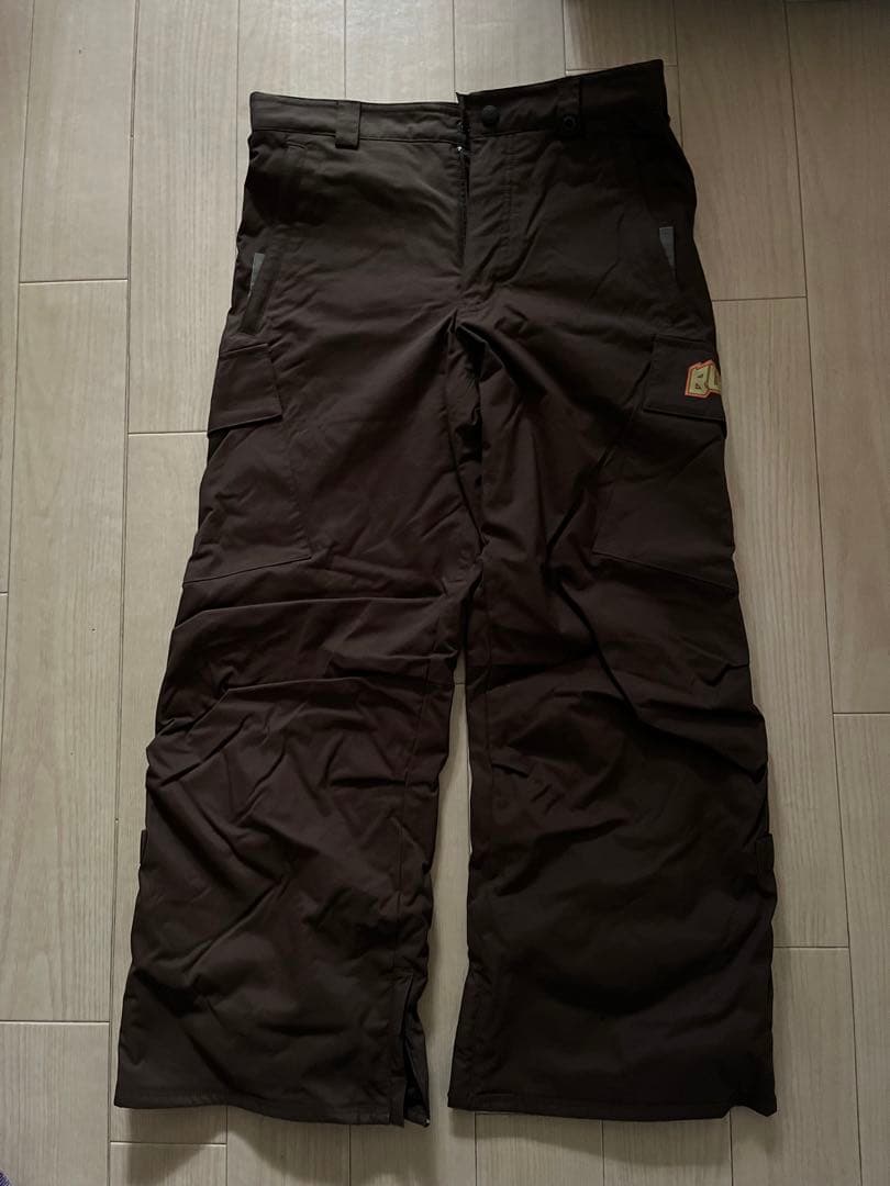 バートン　ジュニアL スノーウエアパンツ　BURTON DRY RIDE こげ茶