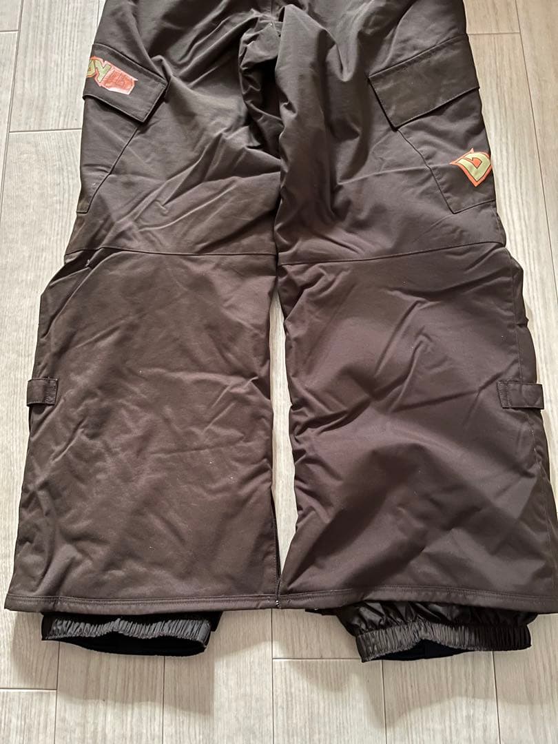 バートン　ジュニアL スノーウエアパンツ　BURTON DRY RIDE こげ茶