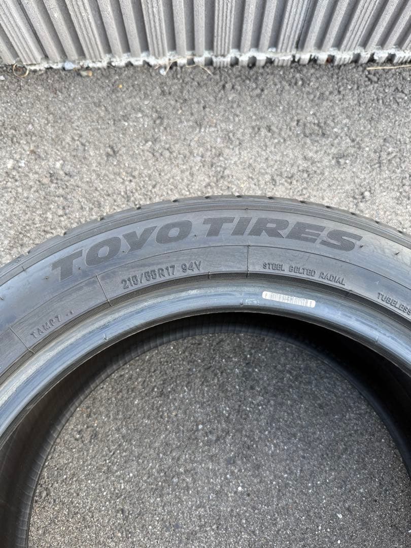 ※3/28限り※【バリ溝】TOYO TRANPATH 215/55R17①